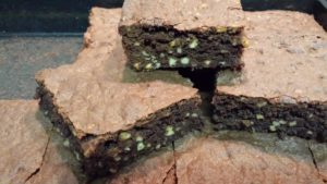 Schokoladen Brownies mit Mandeln
