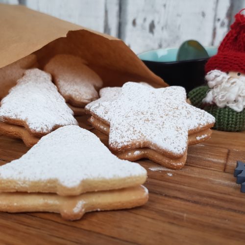 Weihnachtliche Bratapfeltorte 5 weiche Honigkekse